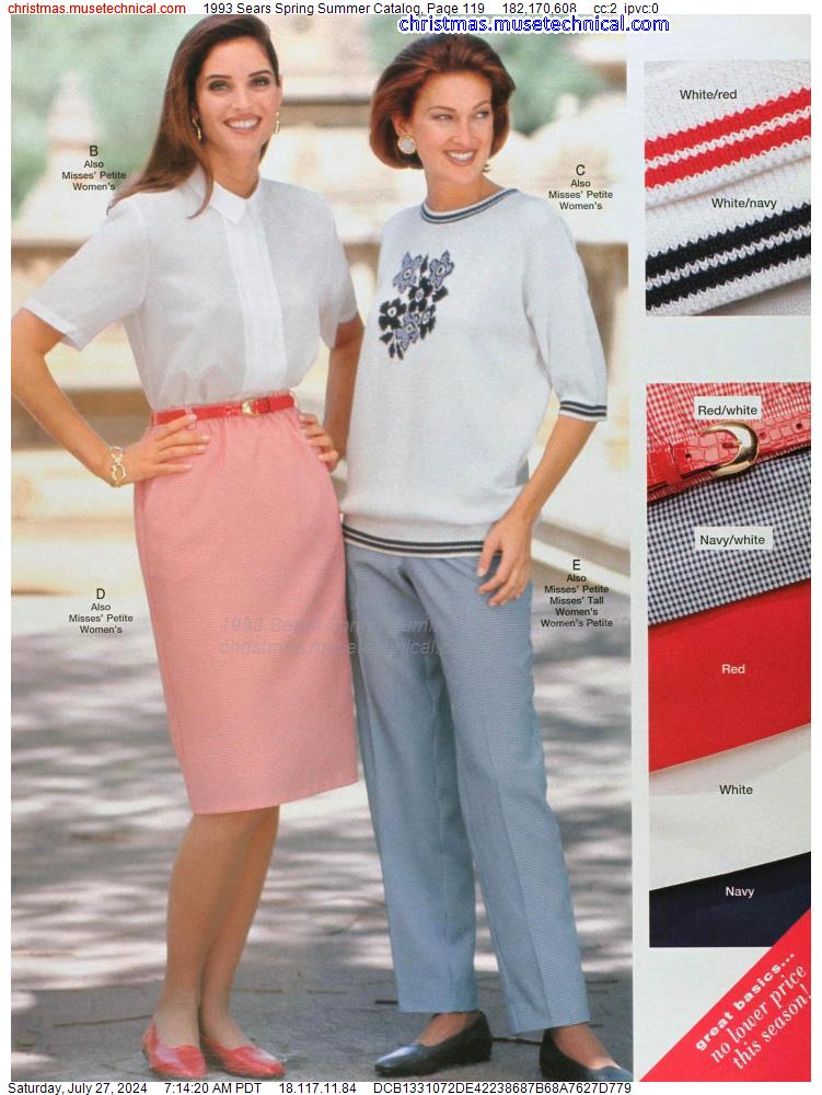 1993 Sears Spring Summer Catalog, Page 119
