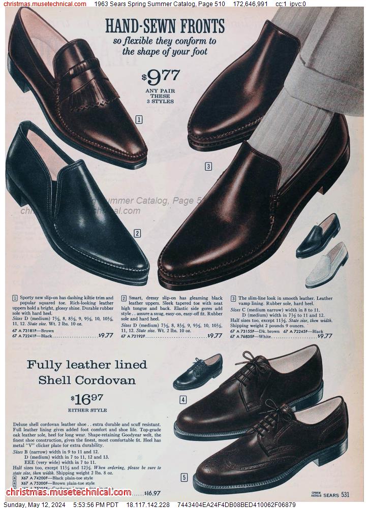 1963 Sears Spring Summer Catalog, Page 510