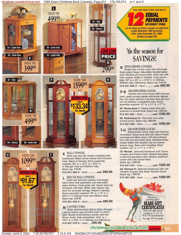 1999 Sears Christmas Book (Canada), Page 631