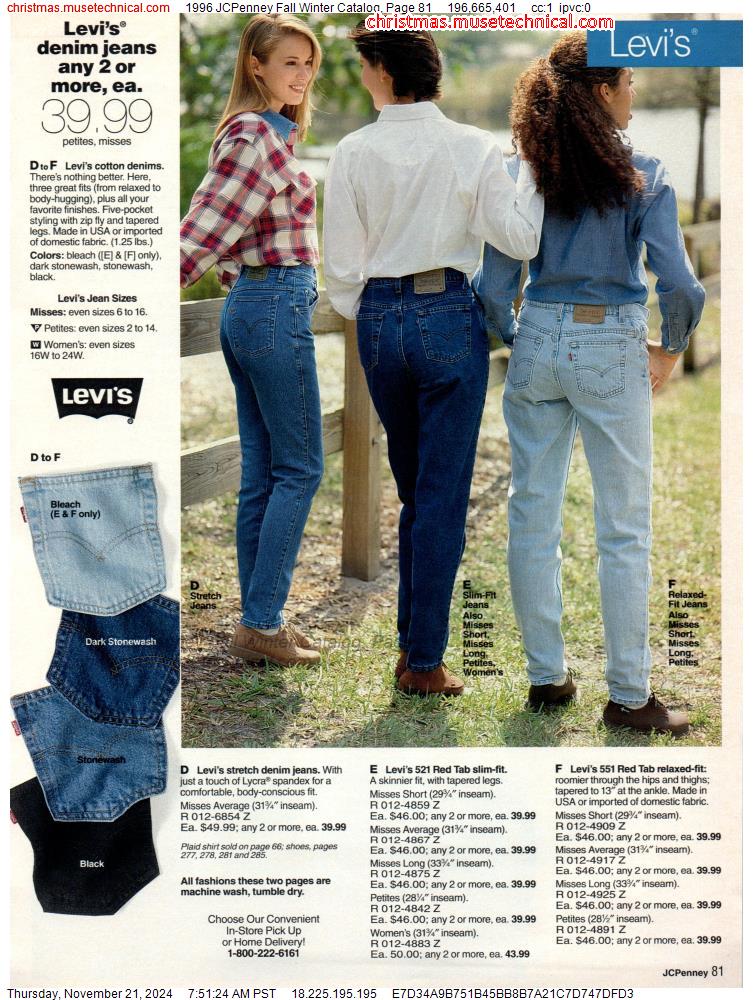 1996 JCPenney Fall Winter Catalog, Page 81