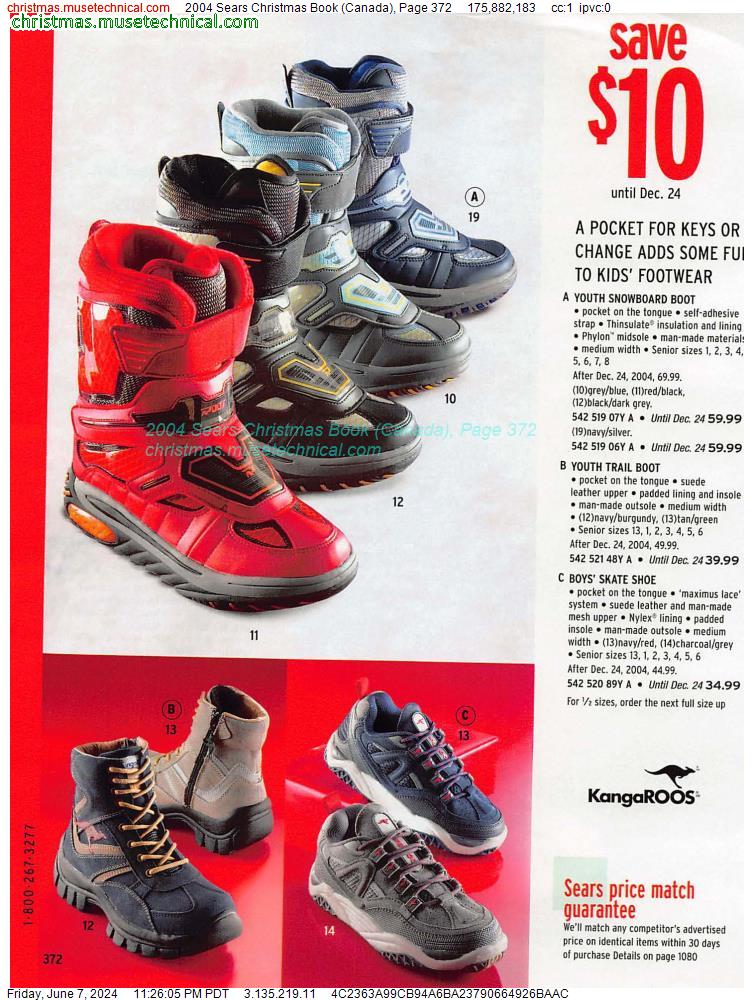 2004 Sears Christmas Book (Canada), Page 372