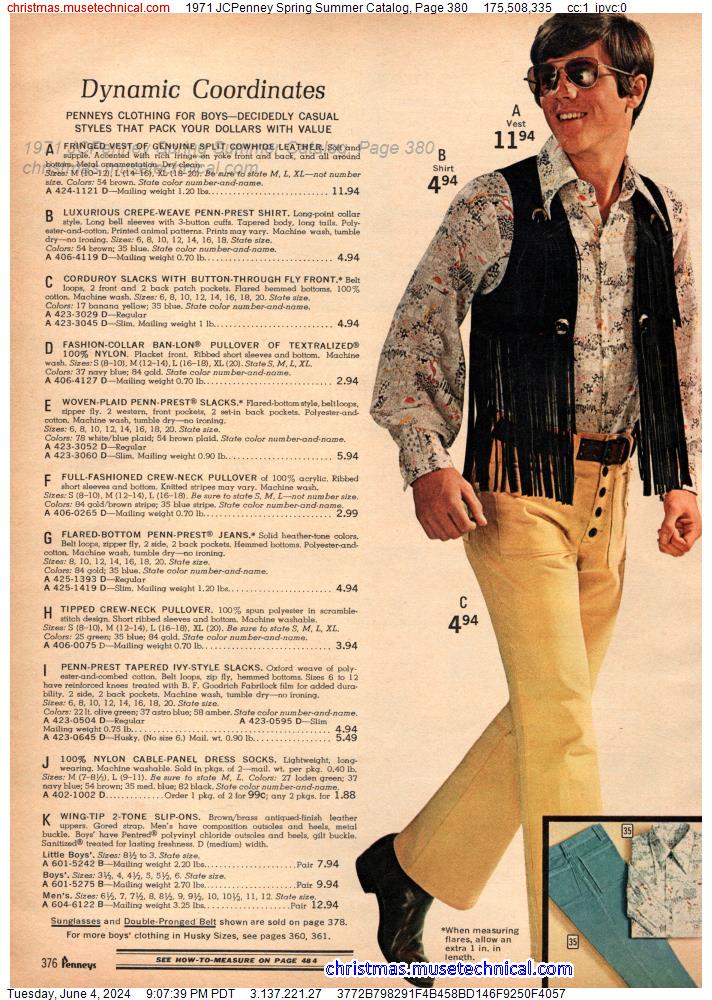 1971 JCPenney Spring Summer Catalog, Page 380