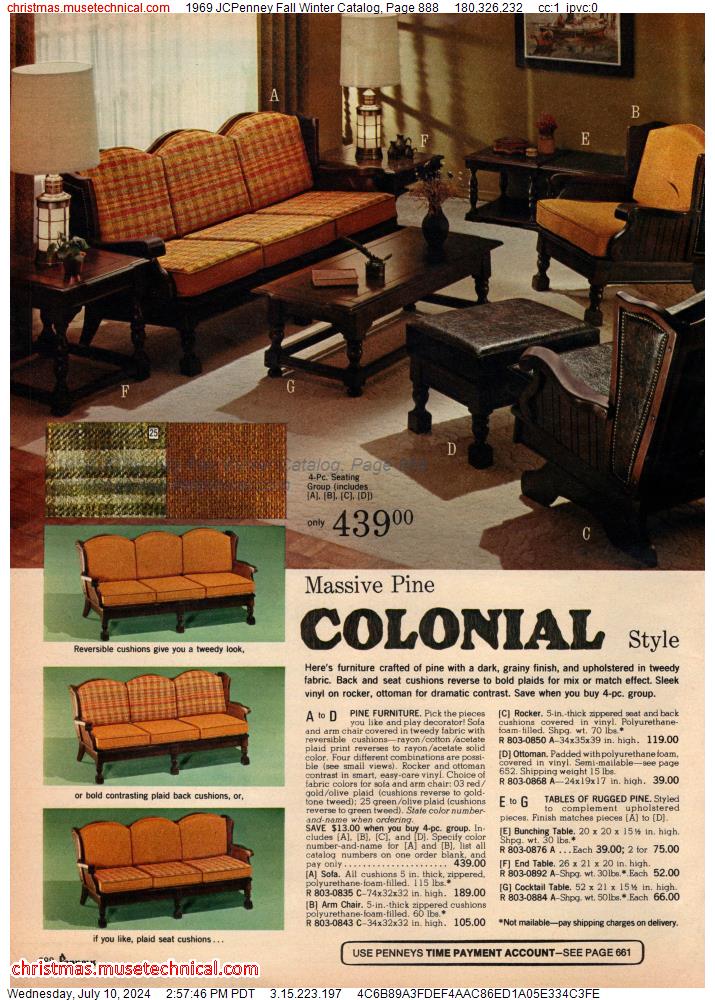 1969 JCPenney Fall Winter Catalog, Page 888