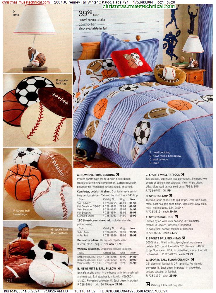 2007 JCPenney Fall Winter Catalog, Page 794
