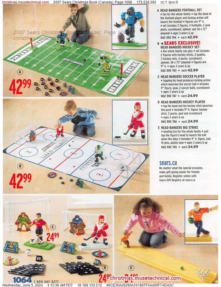 2007 Sears Christmas Book (Canada), Page 1096