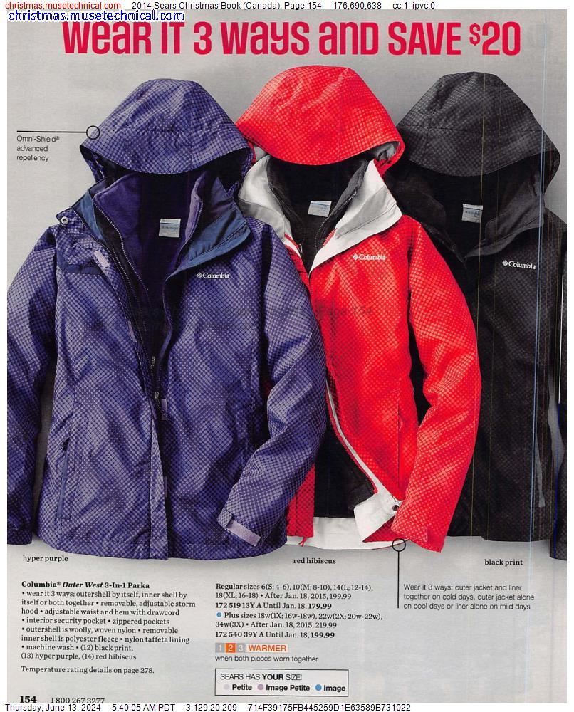 2014 Sears Christmas Book (Canada), Page 154
