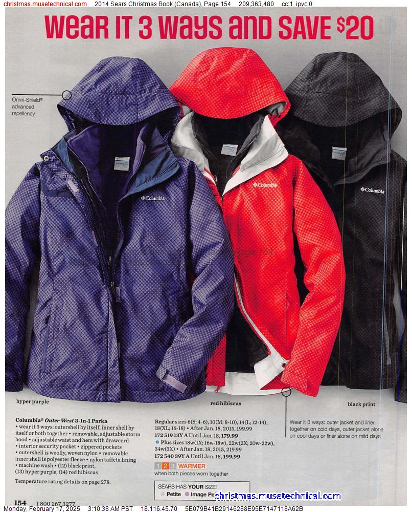 2014 Sears Christmas Book (Canada), Page 154