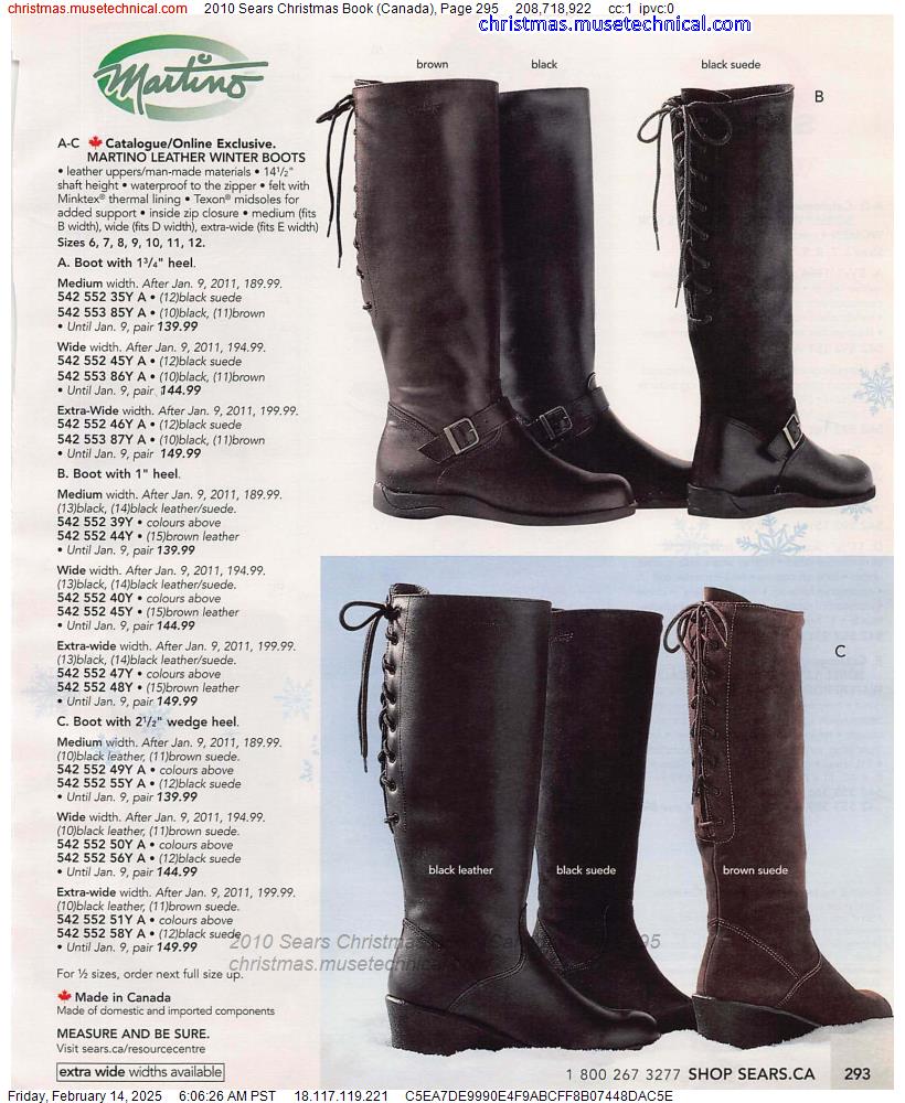 2010 Sears Christmas Book (Canada), Page 295