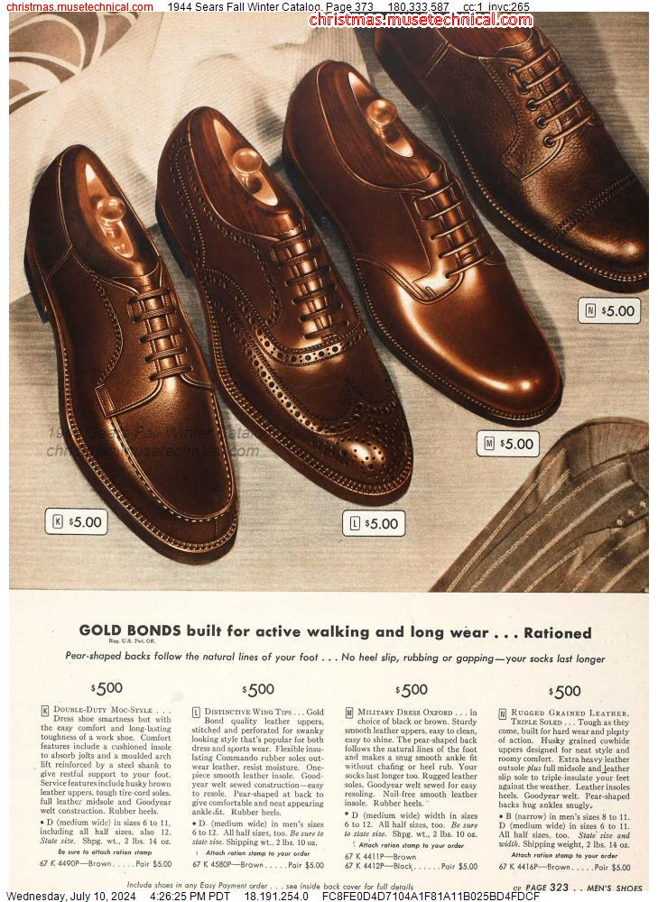 1944 Sears Fall Winter Catalog, Page 373