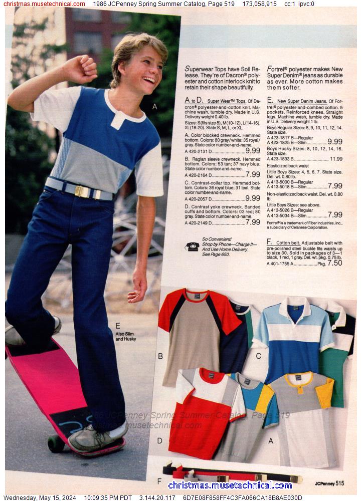 1986 JCPenney Spring Summer Catalog, Page 519