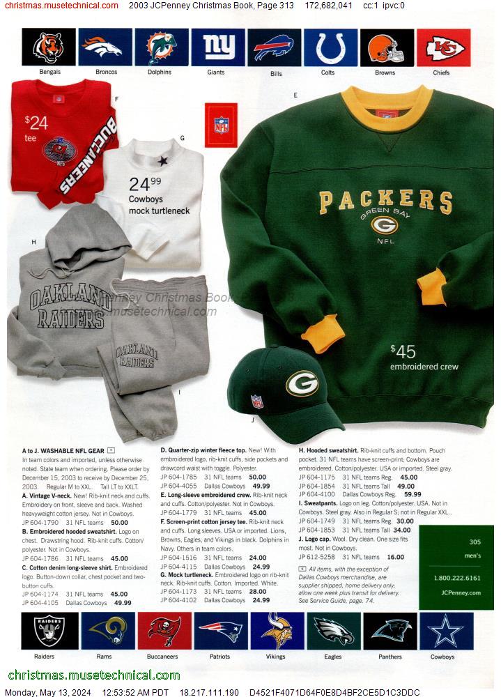 2003 JCPenney Christmas Book, Page 313