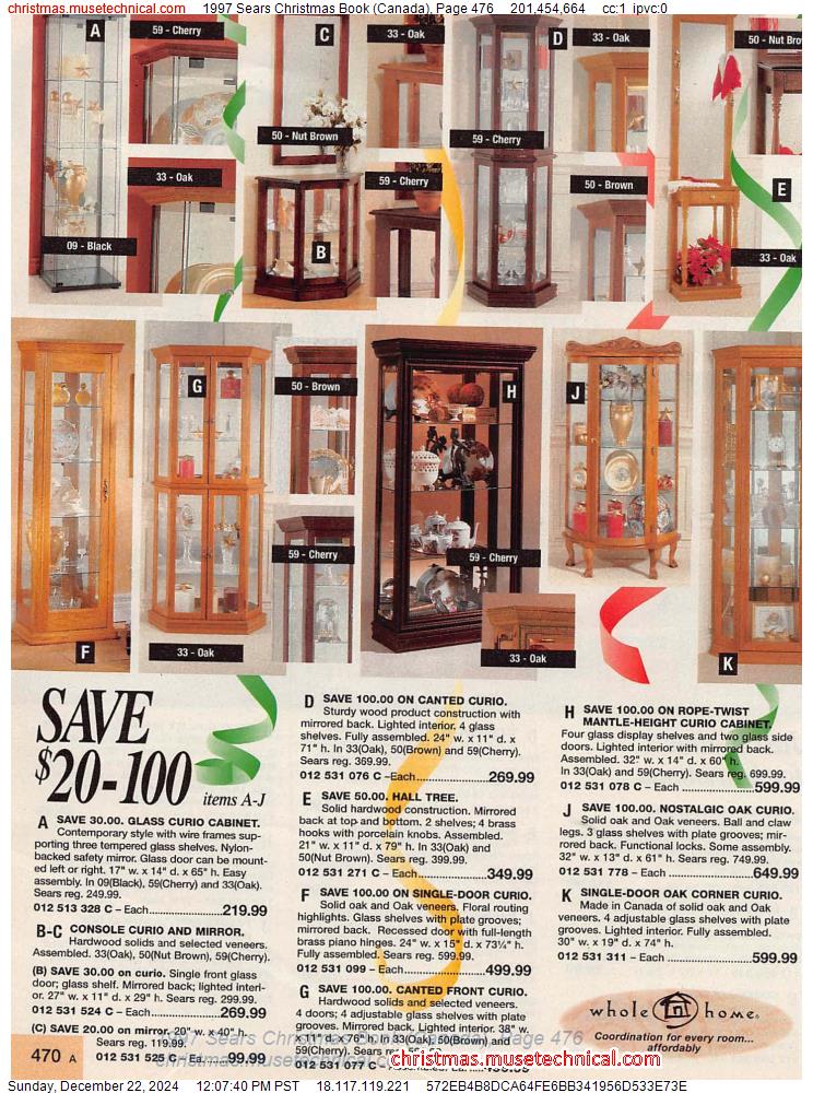 1997 Sears Christmas Book (Canada), Page 476