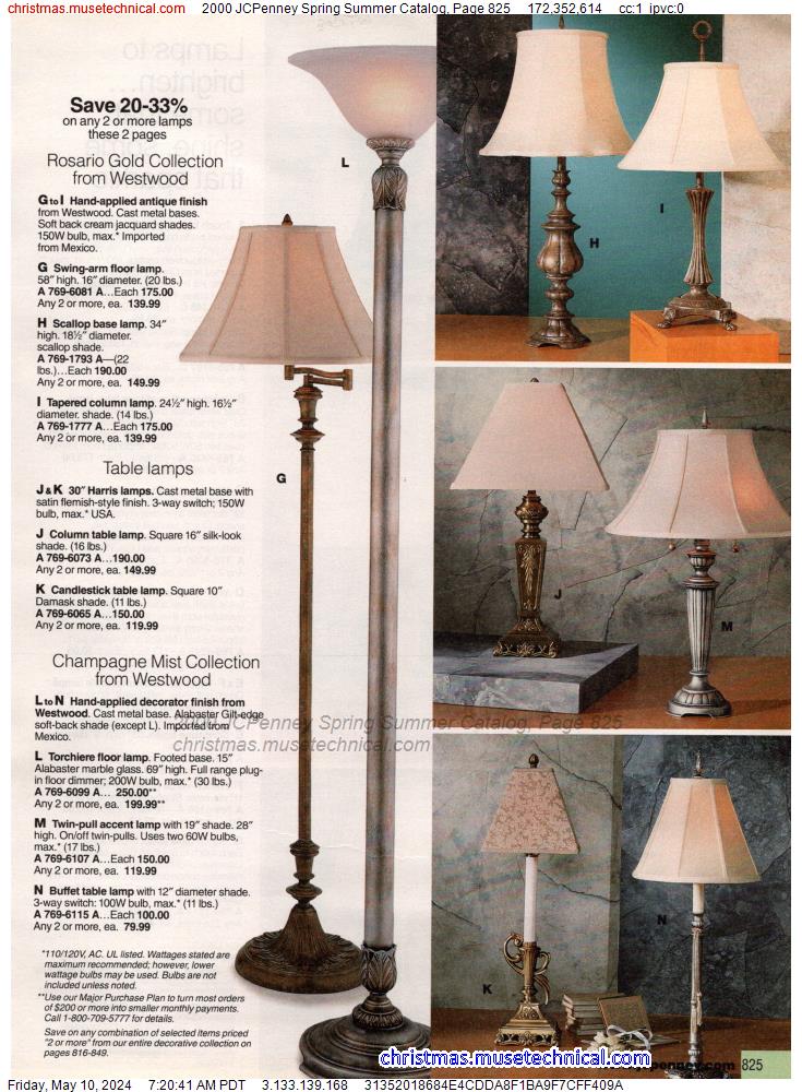 2000 JCPenney Spring Summer Catalog, Page 825
