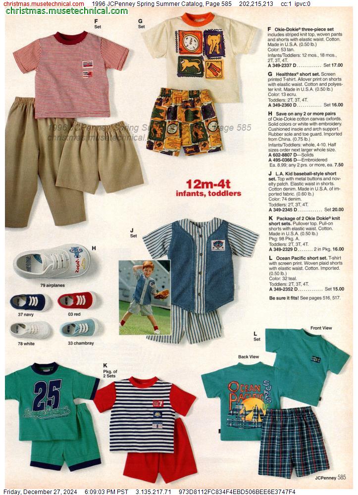 1996 JCPenney Spring Summer Catalog, Page 585