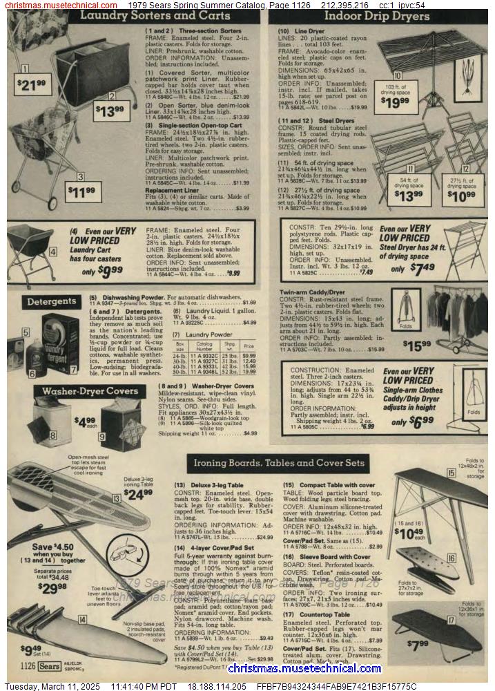 1979 Sears Spring Summer Catalog, Page 1126