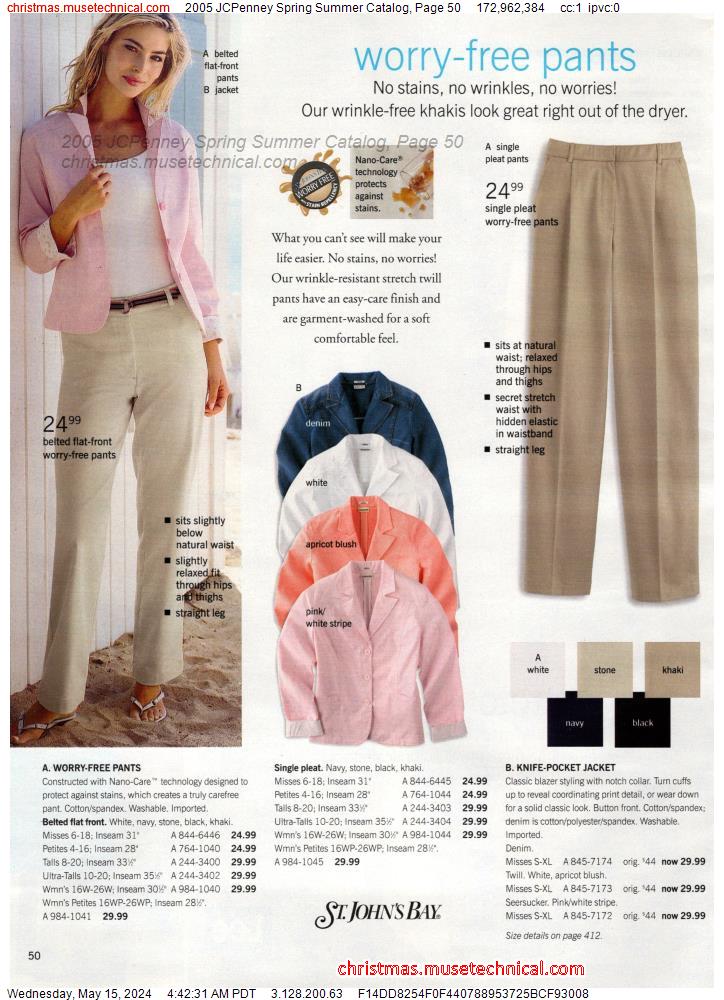 2005 JCPenney Spring Summer Catalog, Page 50