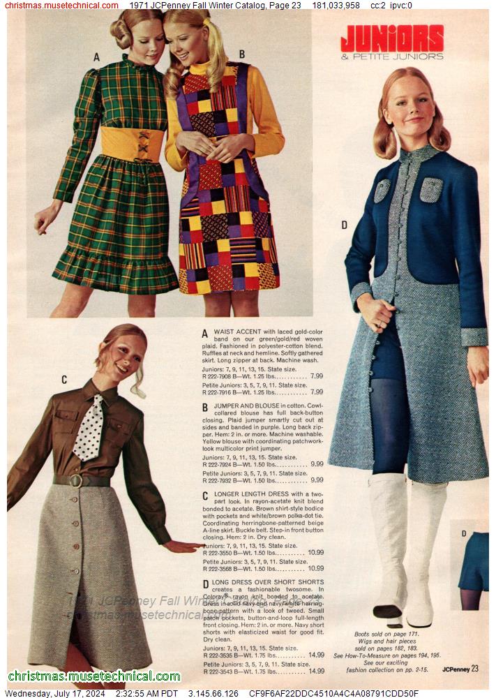 1971 JCPenney Fall Winter Catalog, Page 23