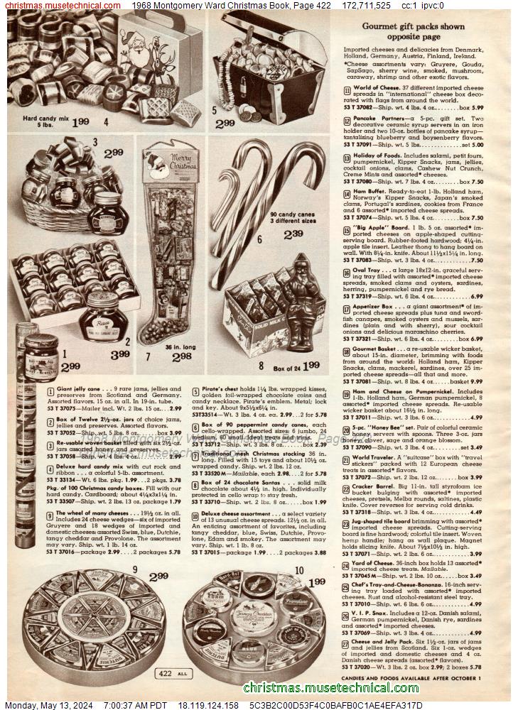 1968 Montgomery Ward Christmas Book, Page 422