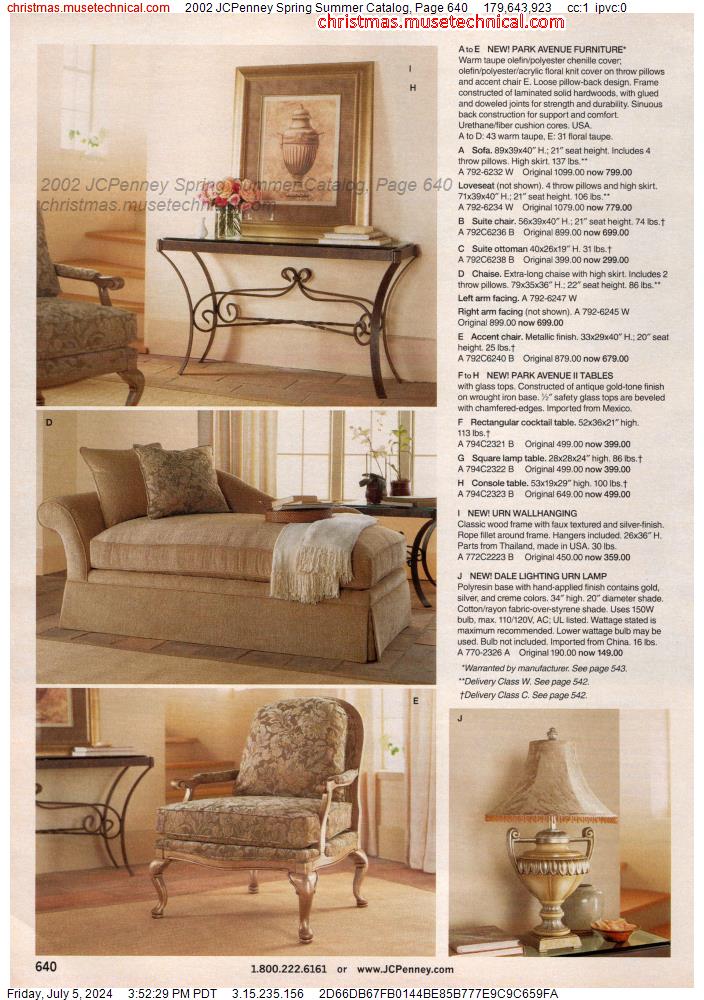 2002 JCPenney Spring Summer Catalog, Page 640