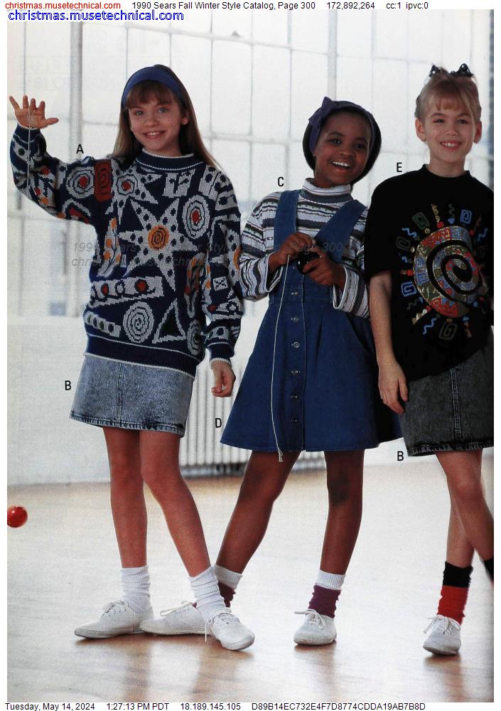 1990 Sears Fall Winter Style Catalog, Page 300