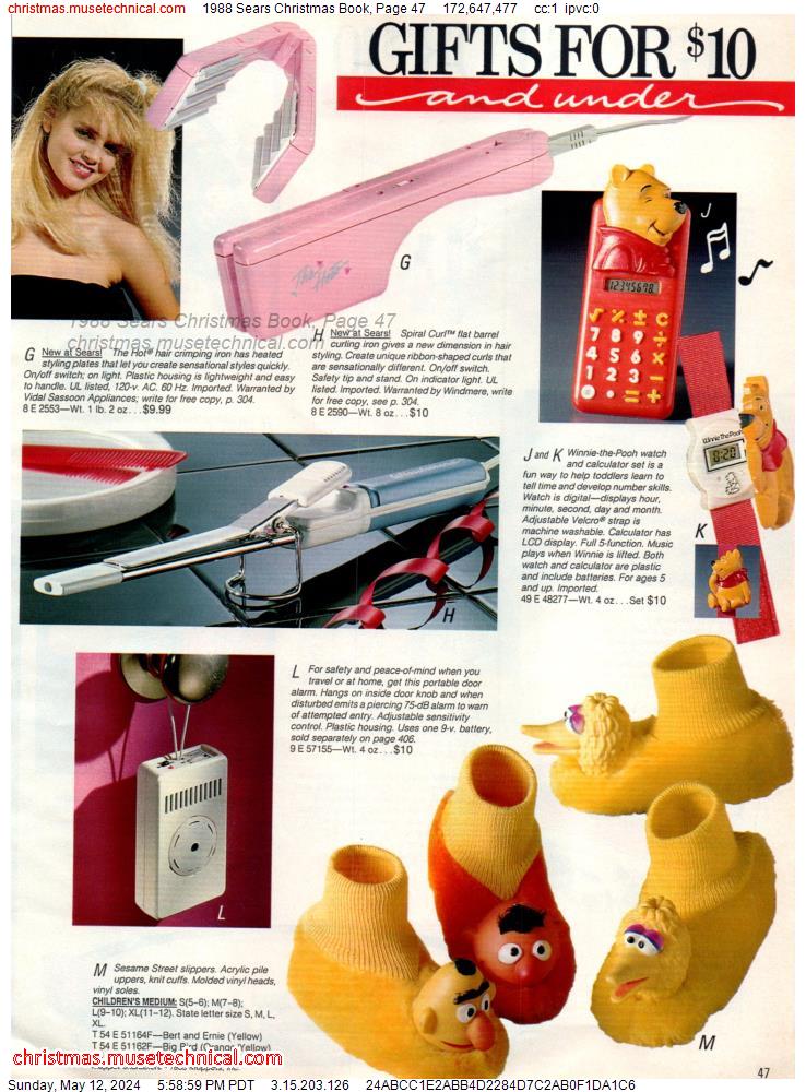 1988 Sears Christmas Book, Page 47