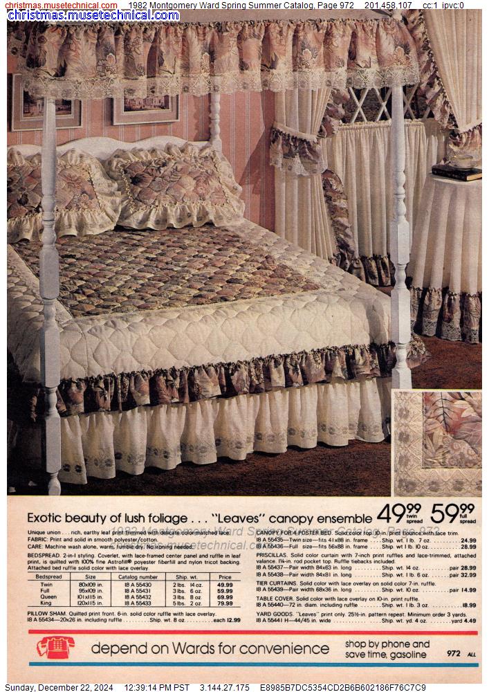 1982 Montgomery Ward Spring Summer Catalog, Page 972