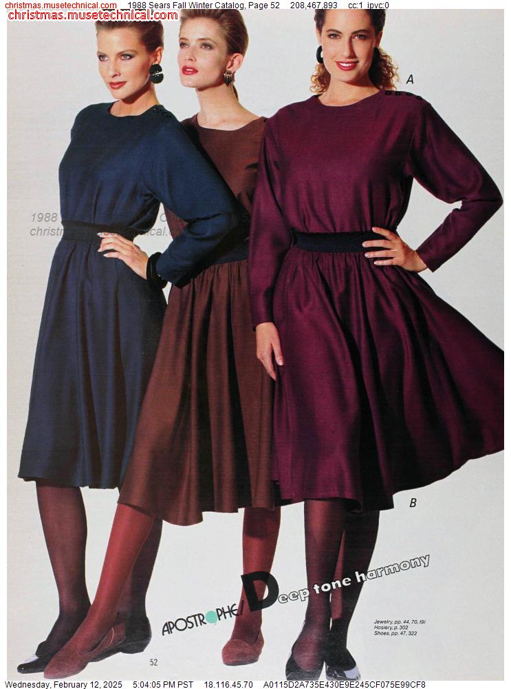 1988 Sears Fall Winter Catalog, Page 52