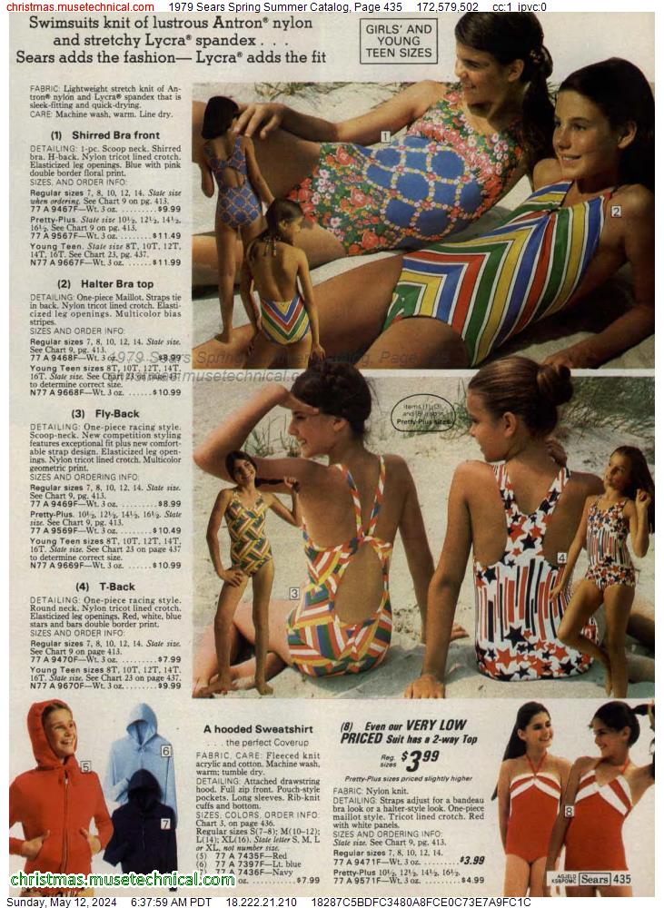 1979 Sears Spring Summer Catalog, Page 435