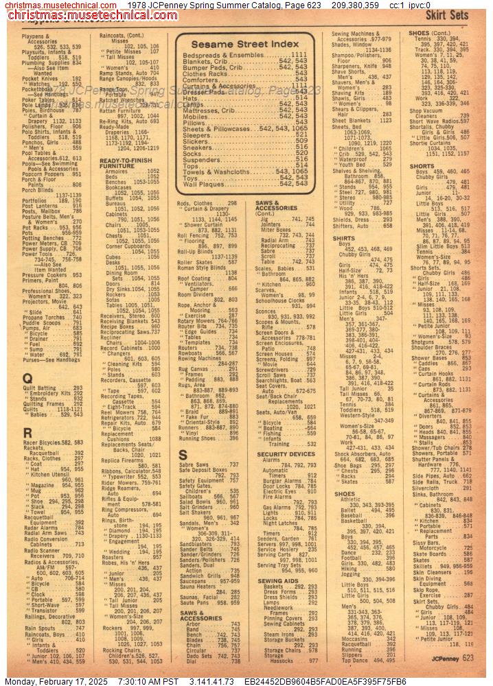 1978 JCPenney Spring Summer Catalog, Page 623