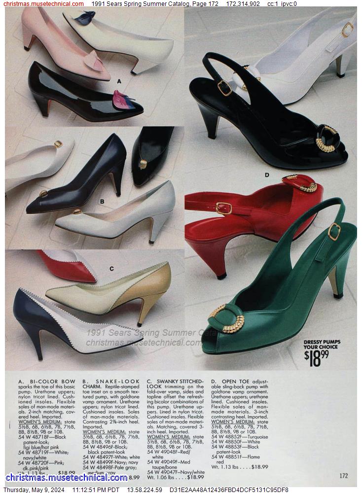 1991 Sears Spring Summer Catalog, Page 172