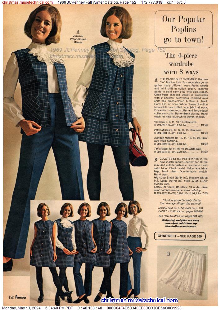 1969 JCPenney Fall Winter Catalog, Page 152