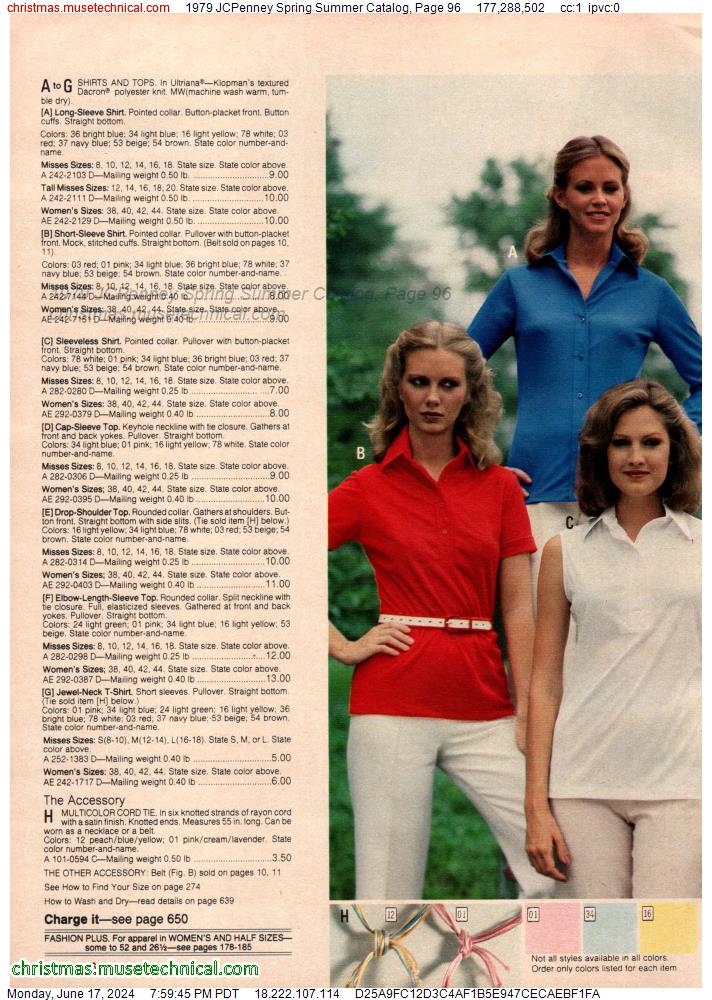 1979 JCPenney Spring Summer Catalog, Page 96