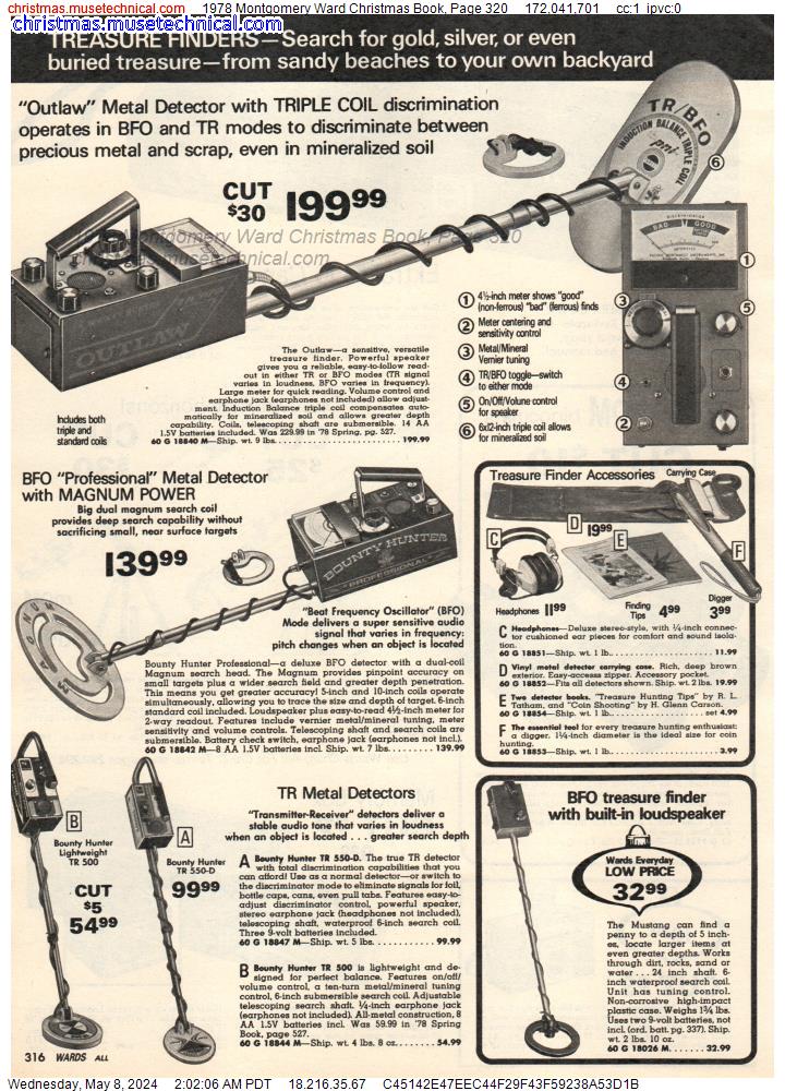 1978 Montgomery Ward Christmas Book, Page 320