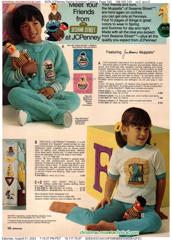 1976 JCPenney Spring Summer Catalog, Page 380