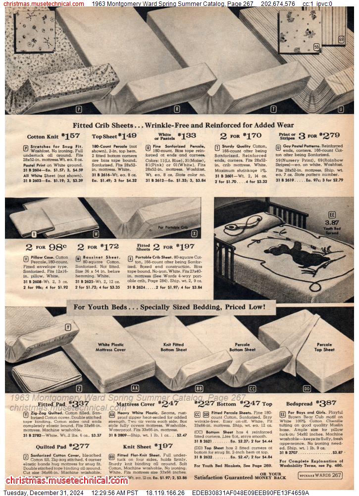 1963 Montgomery Ward Spring Summer Catalog, Page 267