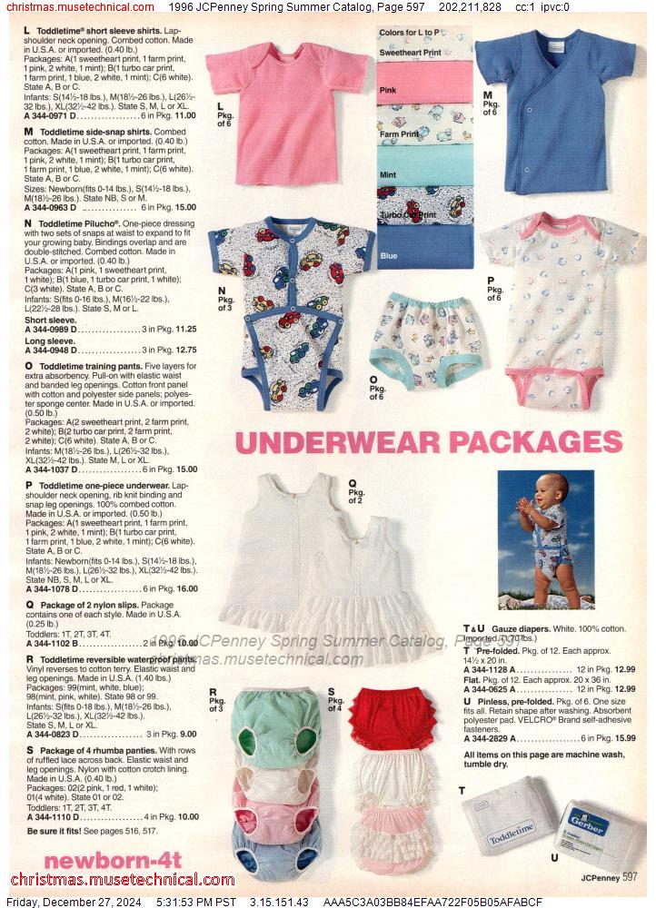 1996 JCPenney Spring Summer Catalog, Page 597