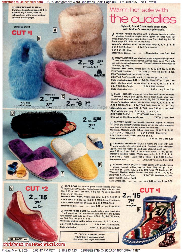 1975 Montgomery Ward Christmas Book, Page 88