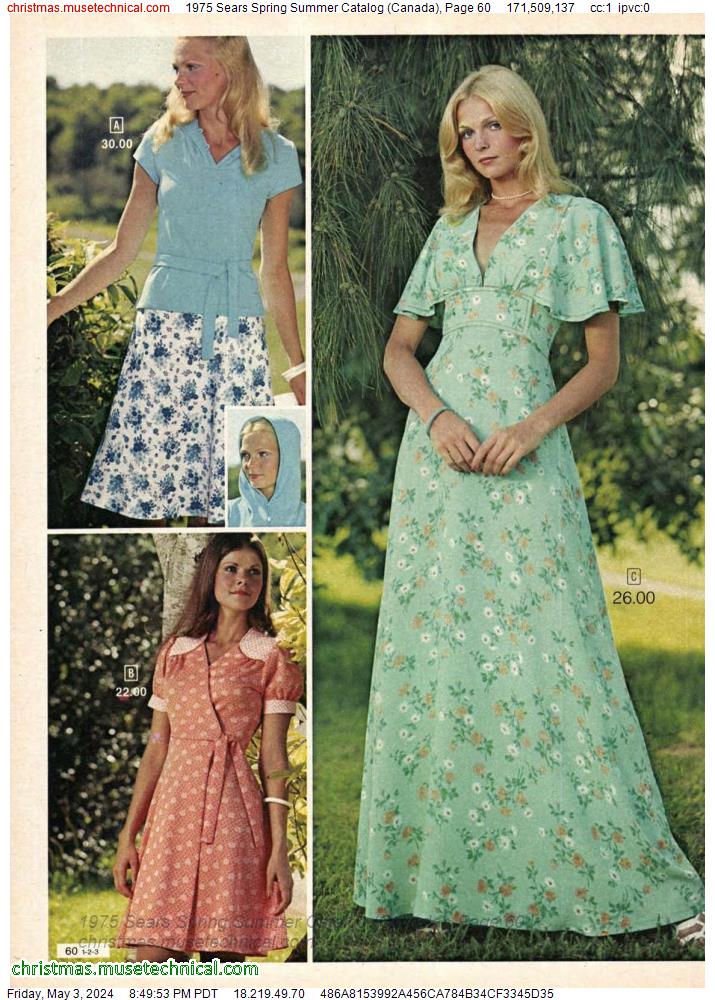 1975 Sears Spring Summer Catalog (Canada), Page 60
