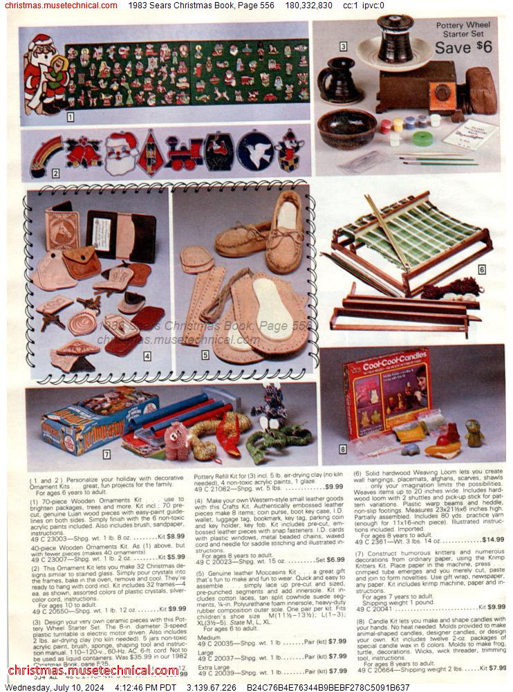 1983 Sears Christmas Book, Page 556