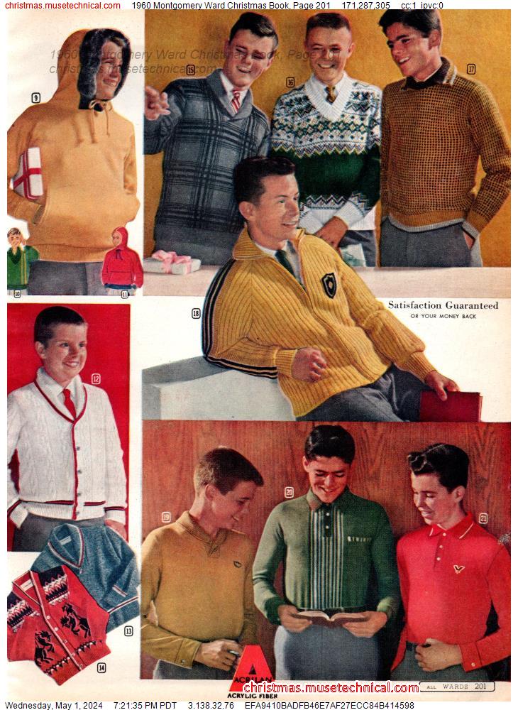 1960 Montgomery Ward Christmas Book, Page 201