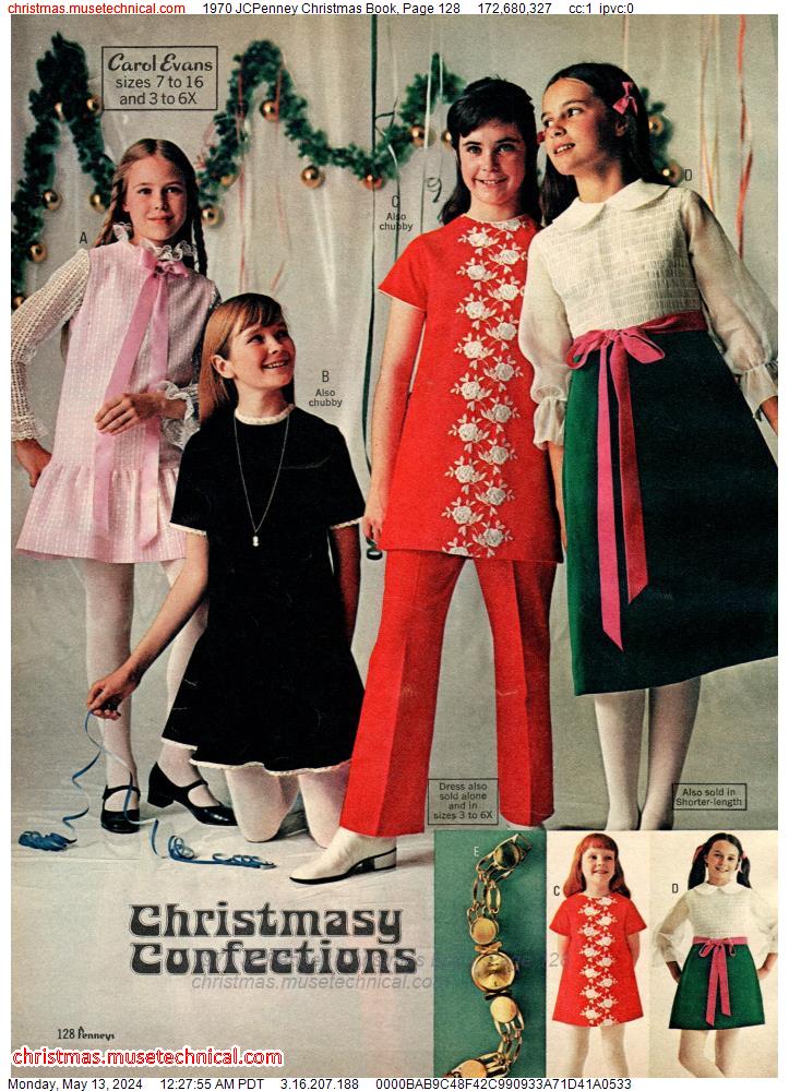 1970 JCPenney Christmas Book, Page 128