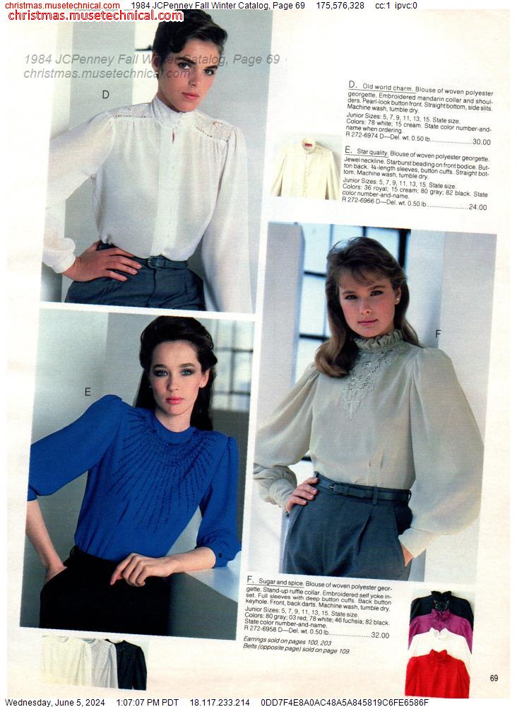 1984 JCPenney Fall Winter Catalog, Page 69
