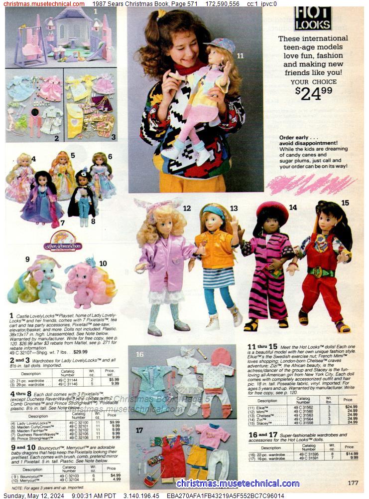 1987 Sears Christmas Book, Page 571
