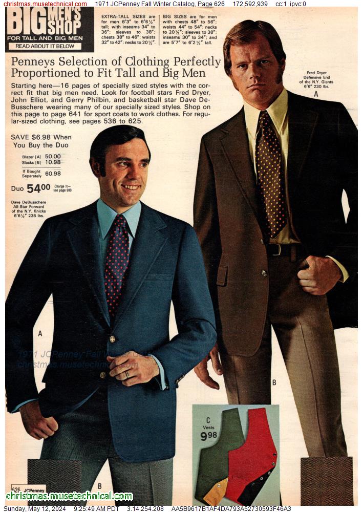1971 JCPenney Fall Winter Catalog, Page 626