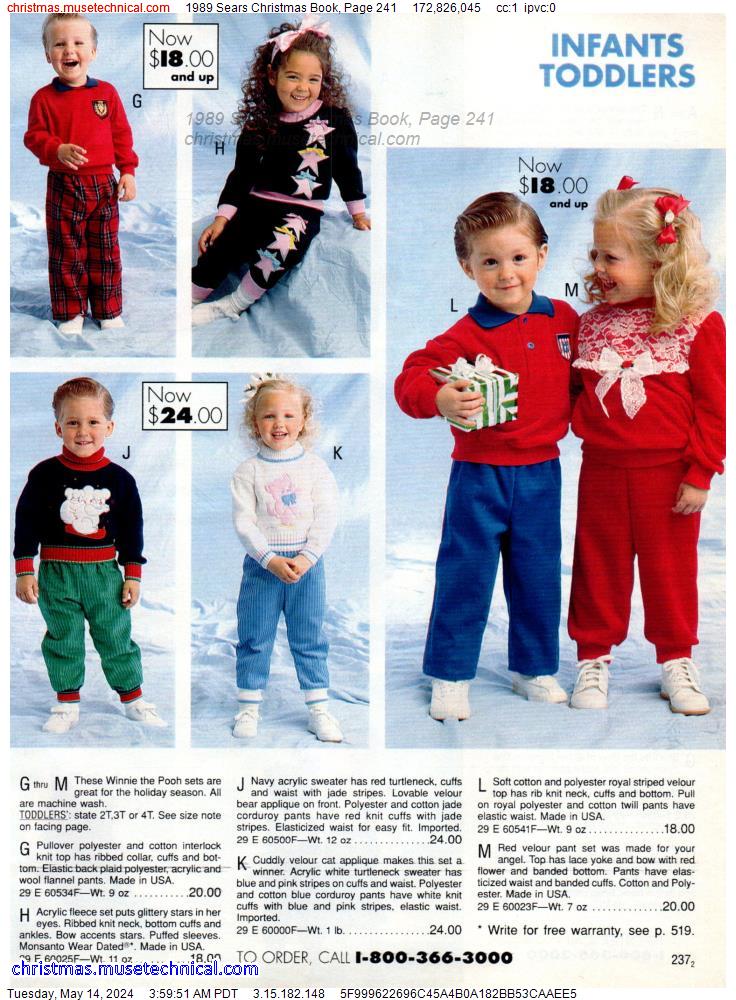 1989 Sears Christmas Book, Page 241