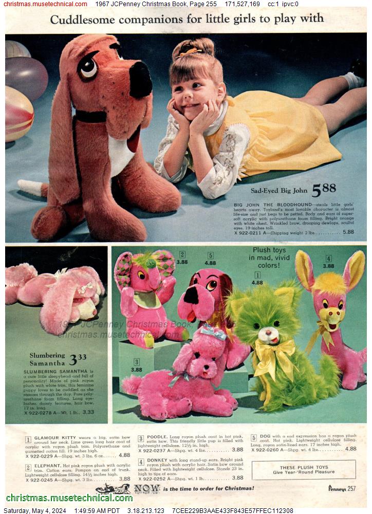 1967 JCPenney Christmas Book, Page 255