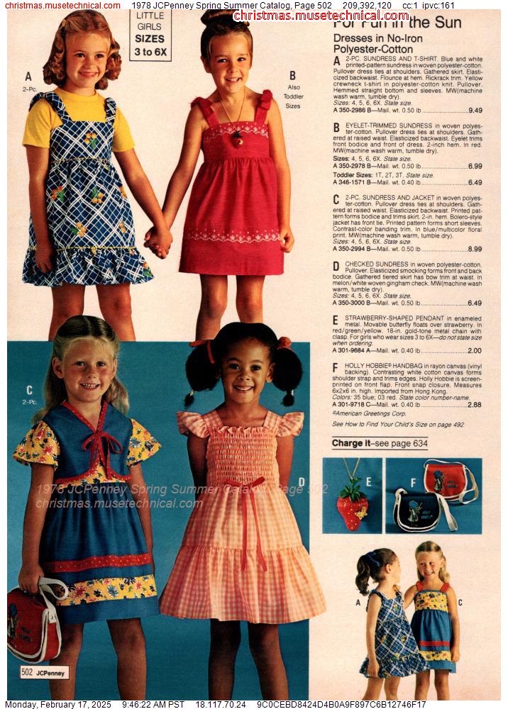 1978 JCPenney Spring Summer Catalog, Page 502