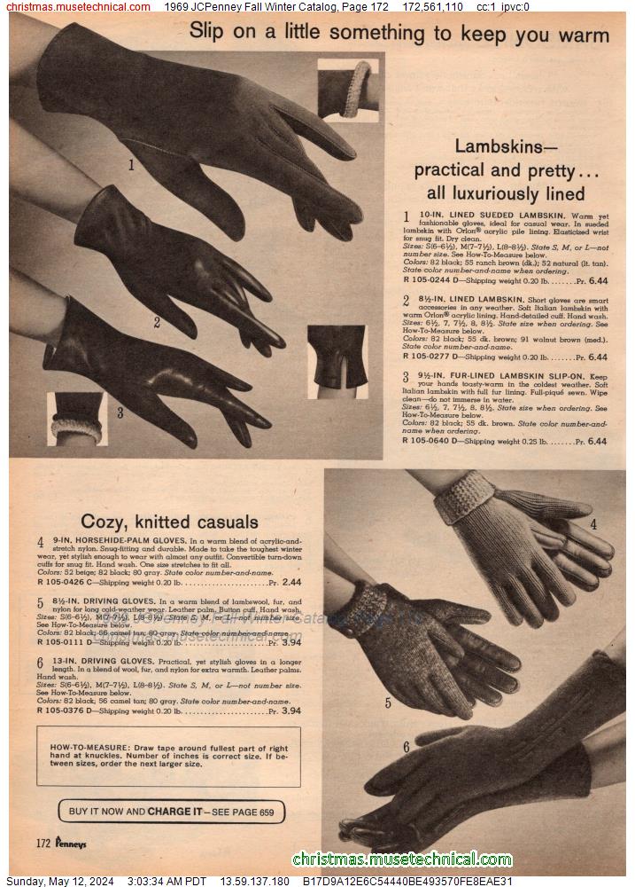1969 JCPenney Fall Winter Catalog, Page 172