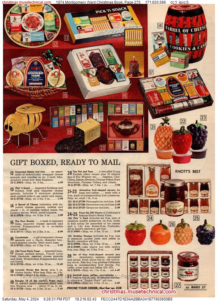 1974 Montgomery Ward Christmas Book, Page 275