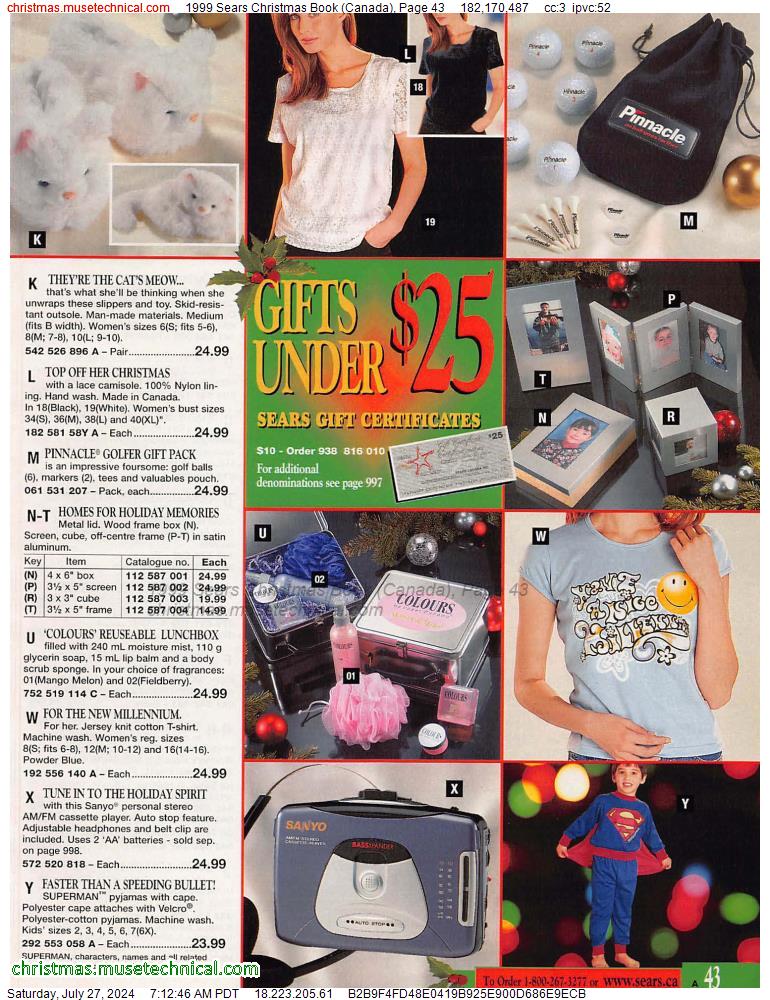 1999 Sears Christmas Book (Canada), Page 43